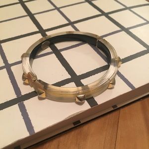 Alexis Bittar Gold studded bangle